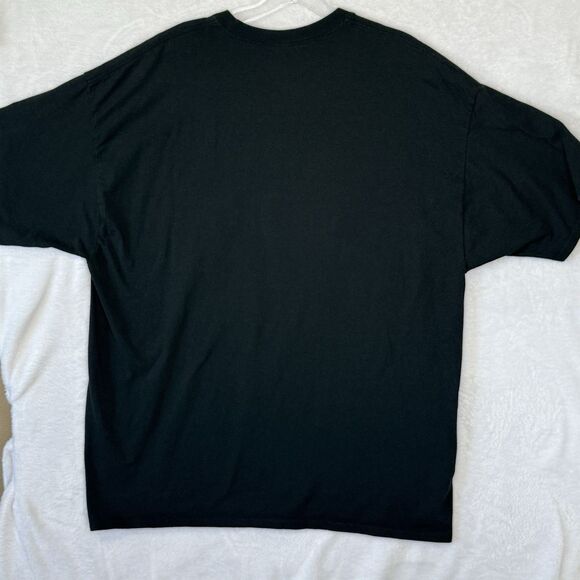 Hanes Mens 2XL Black Graphic Cotton T-Shirt, "These Colors Don't Run" - Picture 5 of 8